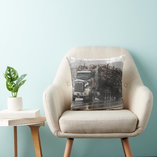 Acrylic Wall Clock クッション (椅子)