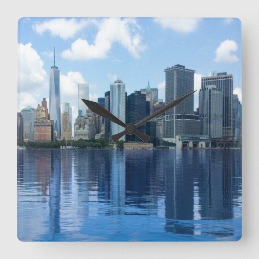 Acrylic Wall Clock スクエア壁時計 (正面)