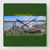 Acrylic Wall Clock スクエア壁時計 (正面)