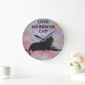 Acrylic Wall Clock ラージ壁時計 (ホーム)