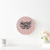Acrylic wall clock  - Grandma's kitchen ラウンド壁時計 (ホーム)