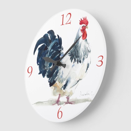 Acrylic Wall Clock, Square Square Wall Clock ラージ壁時計 (傾斜)