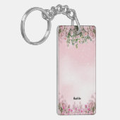 Acrylic Wedding Keychain Favor – Double‑Sided キーホルダー (正面左)