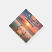 Act As If Recovery Slogan Sunrise スタンダードカクテルナプキン (角)