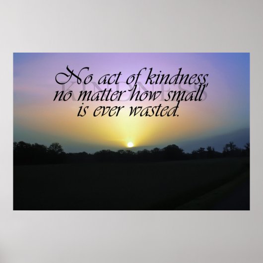 Act Of Kindness Poster ポスター (正面)