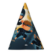 Act War Fight Boy Moon忍者戦士1歳 パーティーハット (右)