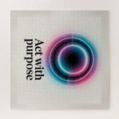 Act With Purpose ジグソーパズル (横)