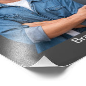 Acting Headshot for Actors 8x10 Double Text Photo フォトプリント (角)