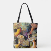 Actiniae by Ernst Haecke Tote Bag トートバッグ (裏面)