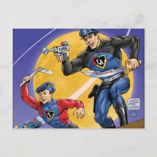 Action Classic大尉 ポストカード (正面)