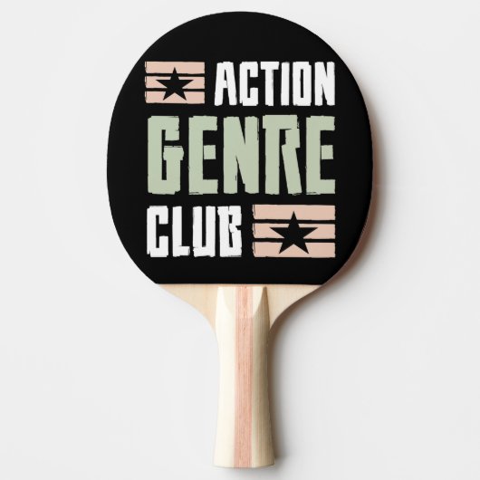 Action Genre Club Gaming  卓球ラケット (正面)
