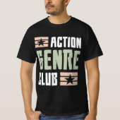 Action Genre Club Gaming T-Shirt Tシャツ (正面)