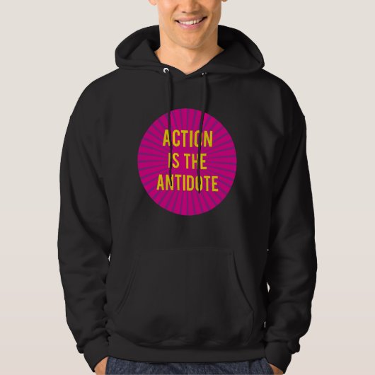 Action is the Antidote sweatshirt パーカ (正面)