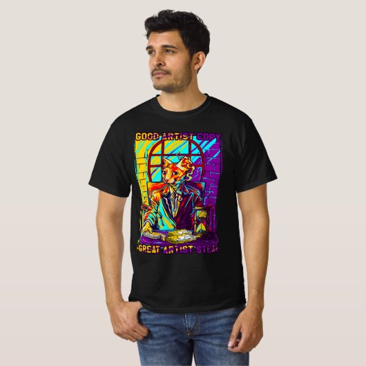 Action-Oriented: The Creative Heist: Sphynx Cat Ed Tシャツ (正面フル)