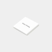 Action Over Anxiety Minimalist Post-It Notes ポストイット (アングル)