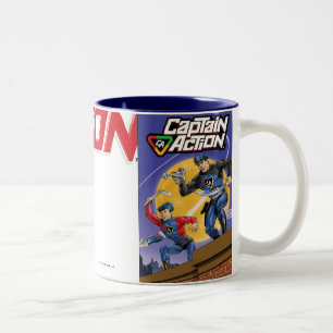 Action Retro大尉のコーヒー・マグ ツートーンマグカップ