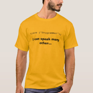 ActionScript -プログラマー Tシャツ