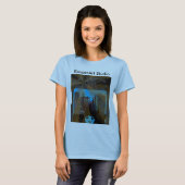 Actionwearとオリジナルのアートワークデザイン Tシャツ (正面フル)