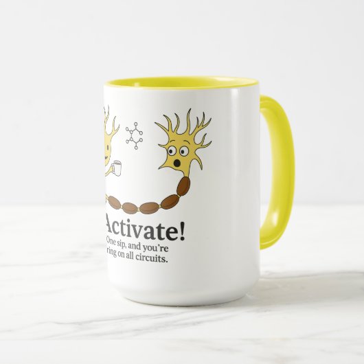 ACTIVATE! MUG マグカップ (正面右)