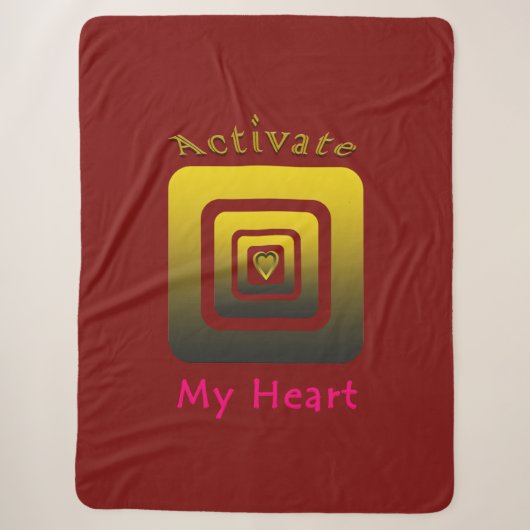 Activate My Heart シェルパブランケット (正面)