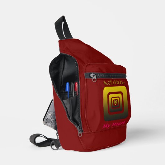 Activate My Heart スリングバッグ (見開き)