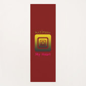 Activate My Heart ヨガマット (正面)