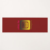 Activate My Heart ヨガマット (正面(横))