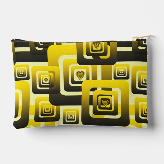 Activate My Heart Pattern アクセサリーポーチ (裏面)