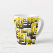 Activate My Heart Pattern カフェラテマグ (右アングル)