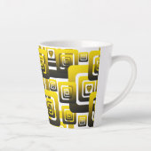 Activate My Heart Pattern カフェラテマグ (右)