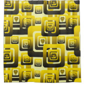 Activate My Heart Pattern シャワーカーテン (正面)