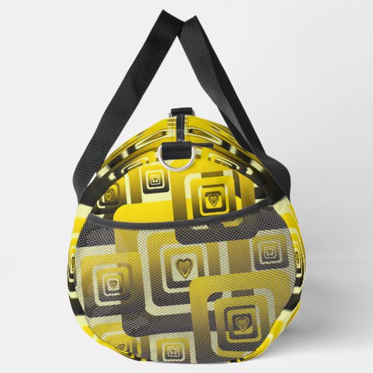 Activate My Heart Pattern ダッフルバッグ (右)