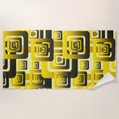 Activate My Heart Pattern ビーチタオル (正面)