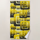 Activate My Heart Pattern ビーチタオル (正面)