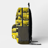 Activate My Heart Pattern プリントバックパック (右)