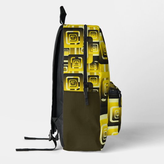 Activate My Heart Pattern プリントバックパック (左)