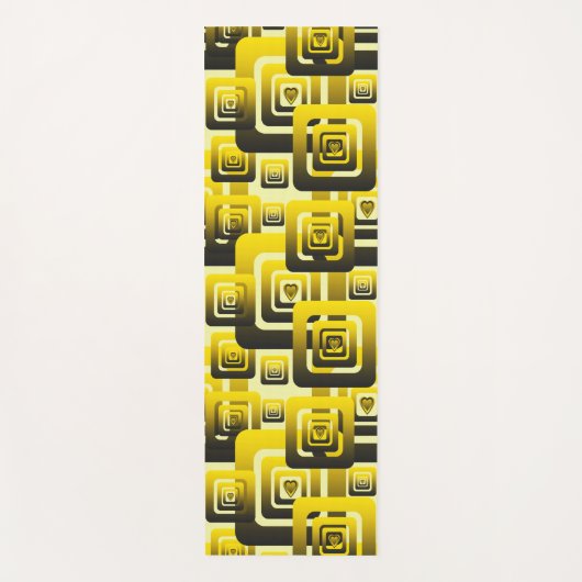 Activate My Heart Pattern ヨガマット (正面)