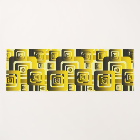 Activate My Heart Pattern ヨガマット (正面(横))