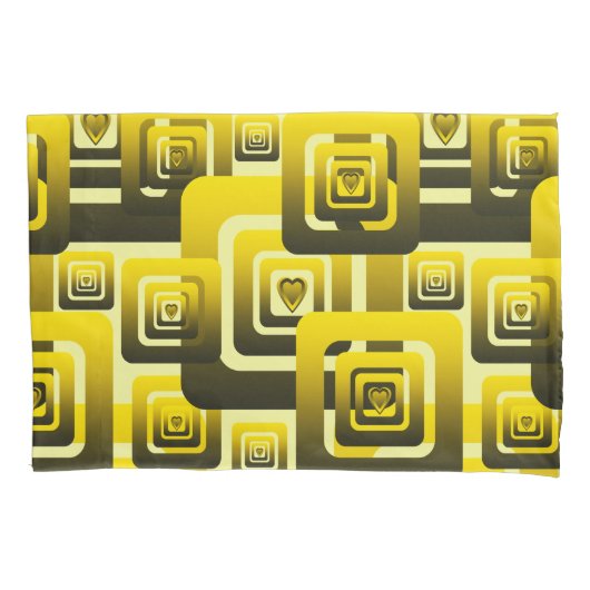 Activate My Heart Pattern 枕カバー (正面)