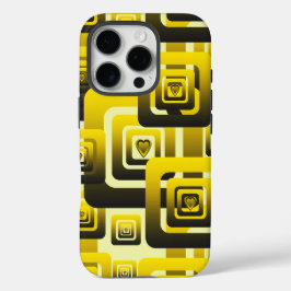 Activate My Heart Pattern iPhone 16 Proケース