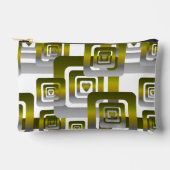 Activate My Heart Pattern Silver アクセサリーポーチ (正面)