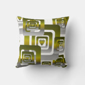 Activate My Heart Pattern Silver クッション (裏面)