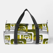 Activate My Heart Pattern Silver ダッフルバッグ (裏面)