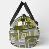 Activate My Heart Pattern Silver ダッフルバッグ (右)