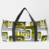 Activate My Heart Pattern Silver ダッフルバッグ (裏面)