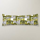 Activate My Heart Pattern Silver ボディピロー (正面)