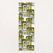 Activate My Heart Pattern Silver ヨガマット (正面)