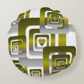 Activate My Heart Pattern Silver ラウンドクッション (裏面)