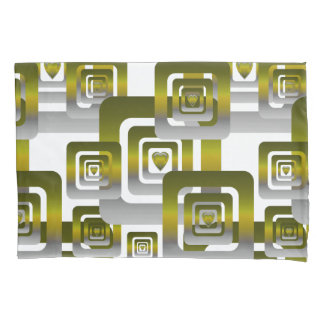 Activate My Heart Pattern Silver 枕カバー