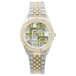 Activate My Heart Pattern Silver 腕時計